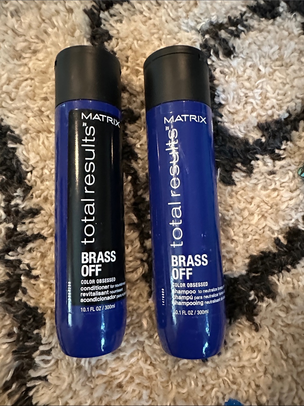 Matix Total Results Brass Off Shampoo & Conditioner - Deep Blue